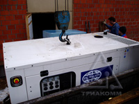 Подготовка дизель-генераторной установки FG Wilson к монтажу